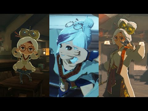Everytime Purah says Click, Snap! & Check It! - The Legend of Zelda: Tears of the Kingdom