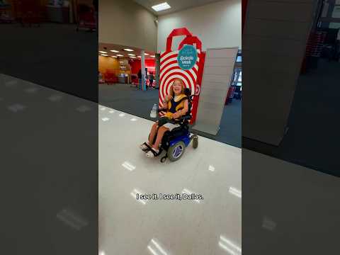 A dream come true! Her reaction is priceless🥹 #inclusion #reactionvideo #happiness ​⁠@target