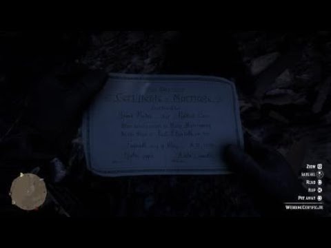 Red Dead Redemption 2 Wedding Certificate Location
