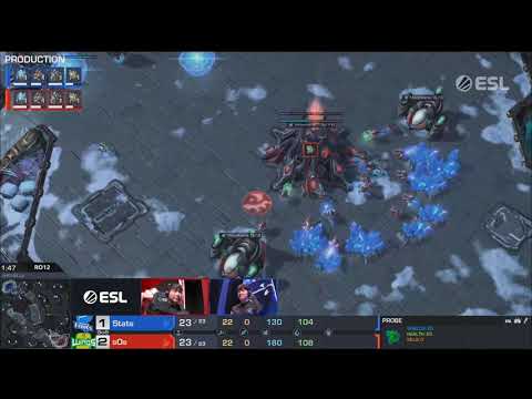 sOs vs Stats, Game 4, Starcraft 2 IEM Katowice 2020 (PvP)