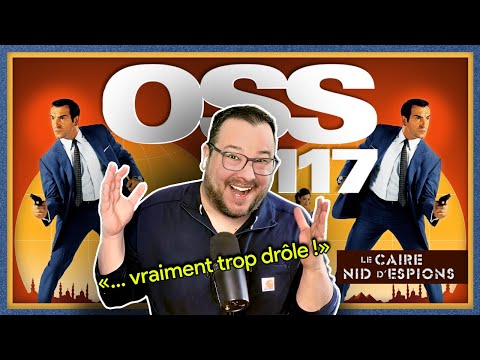 On voyage avec l'hilarant *OSS 117 : LE CAIRE, NID D'ESPIONS*