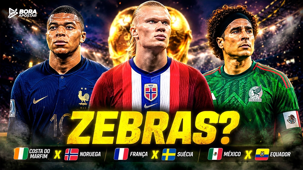 Essas ZEBRAS vão surpreender, tome CUIDADO! - BORA APOSTAR EP. 045 - 30/06/26