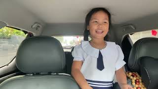 Bé vào Lớp 1 rất hào hứng, hứa sẽ chăm chỉ và học thật giỏi #khaigiang #school #hocsinh #views