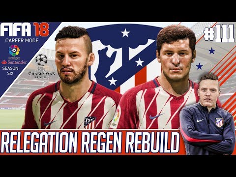 Fifa 18 Atletico Madrid Career Mode - Relegation Regen Rebuild - EP 111 - NOW THATS A FIST!