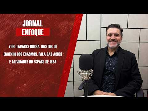 Diretor do Engenho dos Erasmos, Yuri Tavares, fala das ações e atividades do espaço