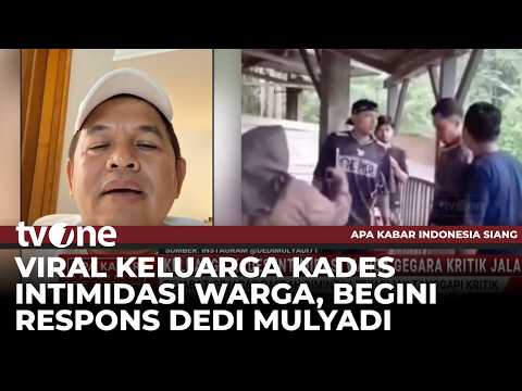 KDM Buka Suara soal Warganya Viralkan Jalan Rusak tapi Malah Diintimidasi Keluarga Kades | AKIS