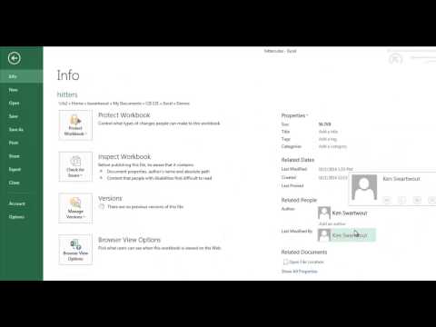download lagu mp3 mp4 How To Inspect For Hidden Properties In Excel 2016, download lagu How To Inspect For Hidden Properties In Excel 2016 gratis, unduh video klip Download How To Inspect For Hidden Properties In Excel 2016 Mp3 dan Mp4 Viral Gratis
