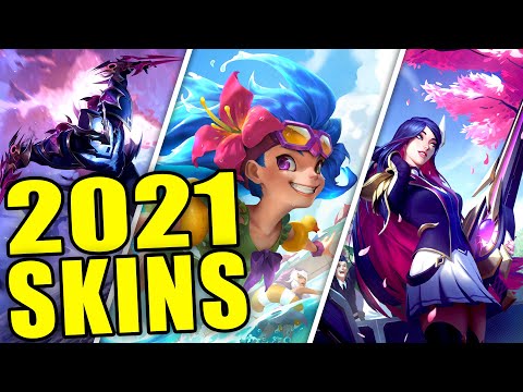 EVERY LoR SKIN FROM 2021 - Dark Star, Pool Party, Battle Academia & MORE