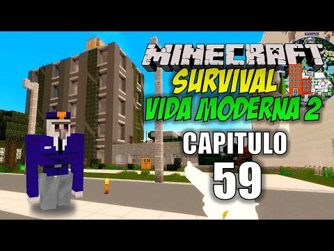 Minecraft: Vida Moderna 2, Capitulo 59, ¡Nueva Locación! ¡La Estación de Policía! 👮 🚓