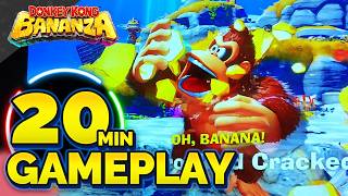 Tons of Donkey Kong Bananza Gameplay! (Switch 2 Event: LA)