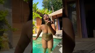 Cewek Cantik Pakai bikini#shorts#bikini