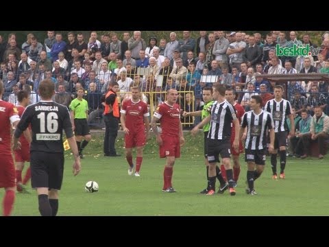 derby Kolejarz - Sandecja (fragmenty)