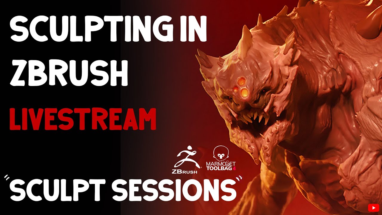 Zbrush | Power Ranger Sculpting Session