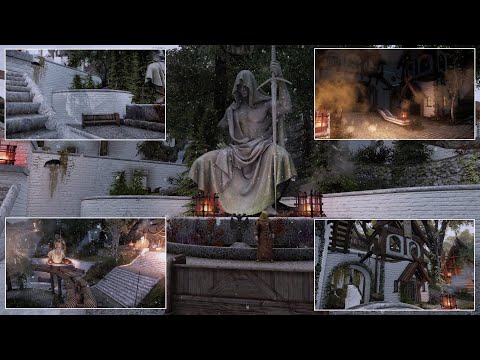 Skyrim Brightrun (Make Whiterun Actually Be White)/Mossy Whiterun Walls