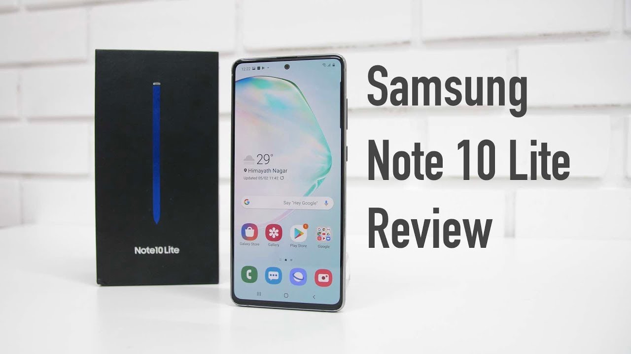 Samsung Galaxy Note 10 Lite Review with Pros & Cons