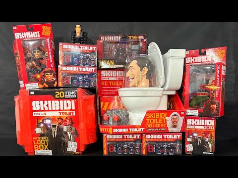 AD ASMR SKIBIDI TOILET Mystery Surprise! toilet 🚽🤮 Mini Figures Oddly Satisfying Toy Unboxing Sounds