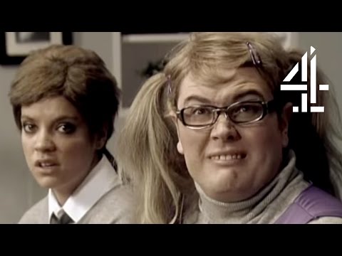 Lily Allen Does the Cadbury Eyebrows | The Sunday Night Project | Channel 4