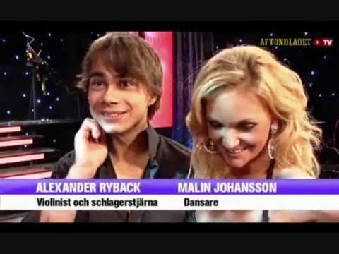 Alexander Rybak & Malin Johansson - Let's Dance (Sweden), January 2011 :)