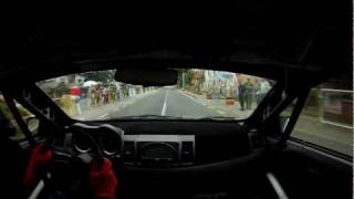 preview picture of video 'on-board camera-Mitsubishi Lancer Evolution-Zakir Oković.Cazin 2011.'