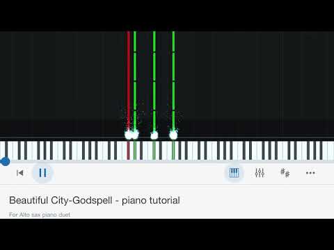 Beautiful City- Godspell Tutorial