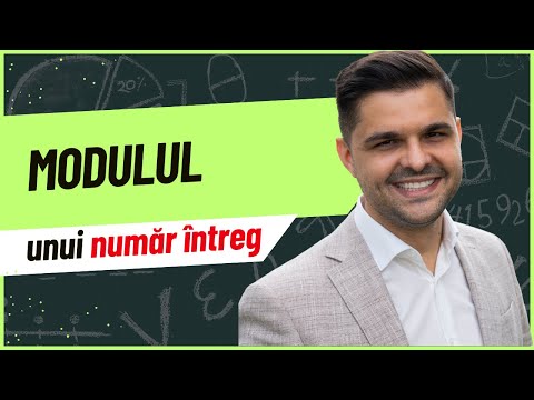 Clasa a VI-a: Modulul unui număr întreg. Valoarea absolută a unui număr întreg