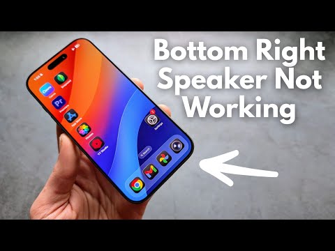 FIXED - Bottom Right Speaker Not Working on iPhone 17 Pro / 17 Pro Max