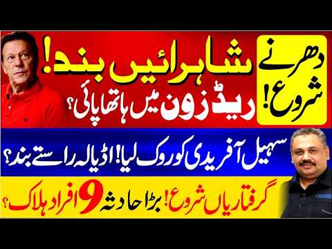 Islamabad Under Siege! Red Zone Violence, Adiala Routes Sealed | Arrests Begin | Rana Azeem