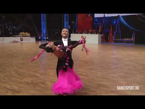 Oleg Chzhen - Alina Ageeva RUS | WDSF World Championship Under 21 Ten Dance - Slow Foxtrot
