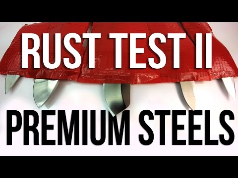 Ultimate Knife Rust Test 2 | Blade HQ