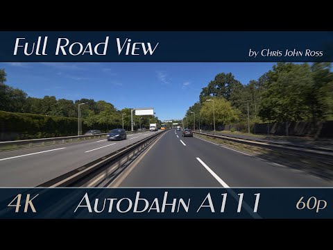 Autobahn (A111), Germany: Berlin-Waidmannsluster Damm - Schulzendorfer Straße - RH Stolper Heide