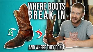 Where and How Cowboy Boots Break In (and where they don
