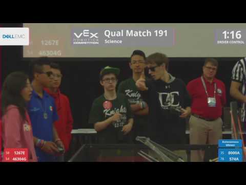 2017 VRC Sci Q191 - 1267E 46304G vs 8000A 574A - 39 to 10