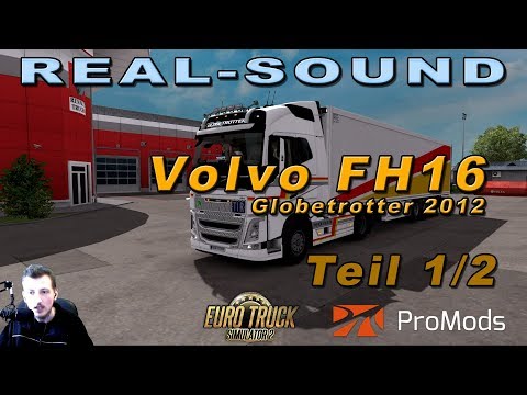 Volvo FH16 REAL SOUND MOD ~ ProMods bei Unwetter, NULL Sicht - Teil 1/2 - ETS2 v1.34 | Deutsch