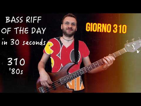 '80s Bass Riff of the day in 30s giorno 310 yamahabbn4