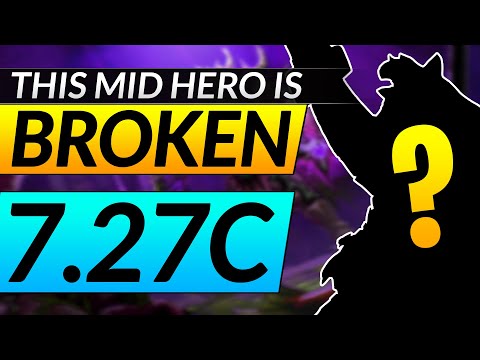 The MOST BROKEN MID HERO in 7.27C - Pick This Midlaner for EASY MMR - Dota 2 Magnus Guide