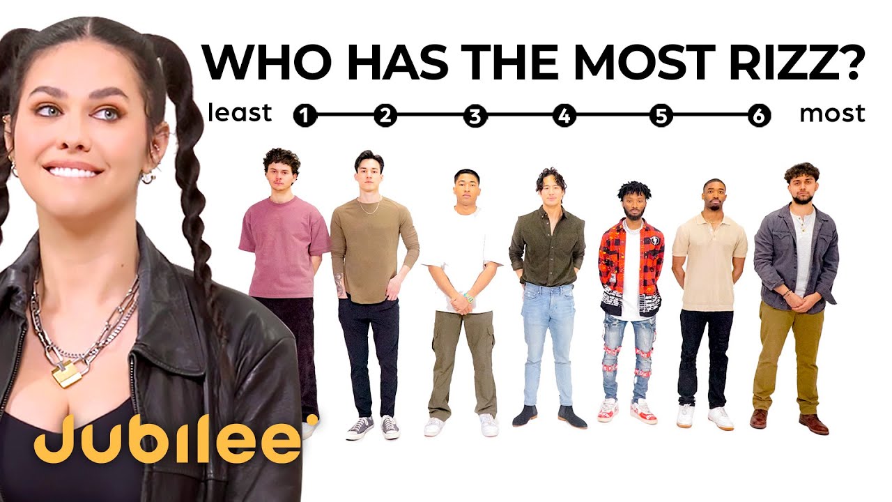 Which Guy Gets the Most Girls? Girls Rank Guys by Rizz