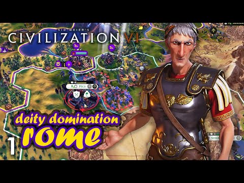 Steam Community :: Video :: Civilization VI - Rome Deity Domination Part 1