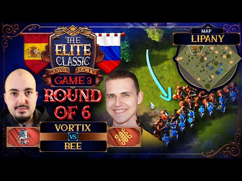 The Elite Classic: VortiX vs 3D!Bee G3, Ro6 Bo5 | Age Of Empires 4