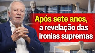 Ironia maior é quando ministros se condenam - Artigo Oeste de Alexandre Garcia