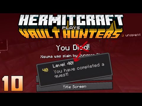 Hermitcraft Plays Vault Hunters (10) Livestream 17/12/23