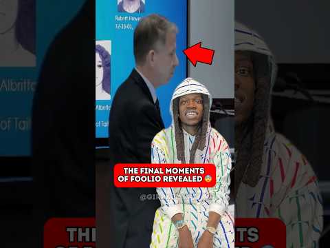 Details Of Foolio’s Final Moments Revealed In Court 😨