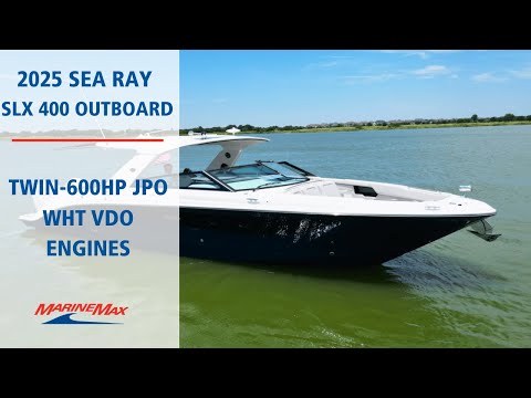 2025 Sea Ray SLX 400 Außenborder I MarineMax Dallas Yacht Center