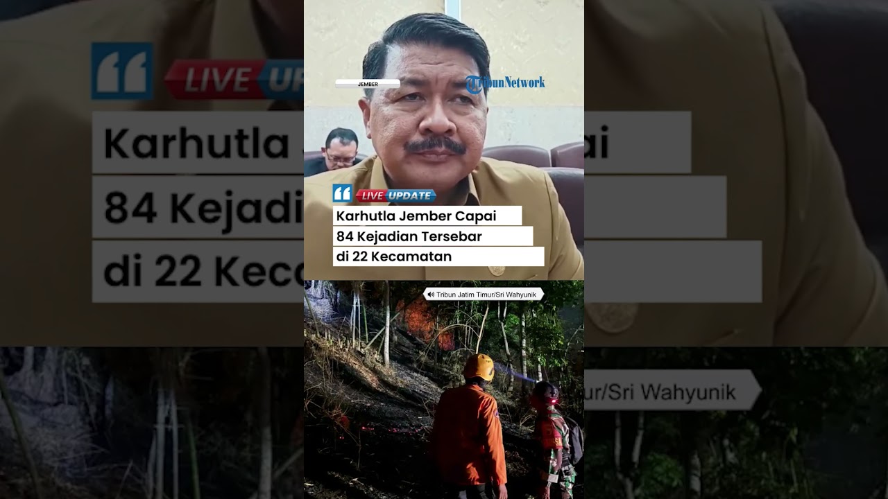 BPBD catat 84 Kejadian Karhutla di Jember Jawa Timur Selama Kemarau, Tersebar di 22 Kecamatan