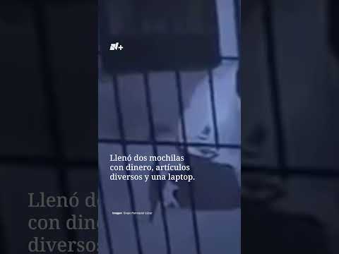 Ladrón entra Arrastrándose para Robar Parroquia en Izúcar de Matamoros - N+ #shorts