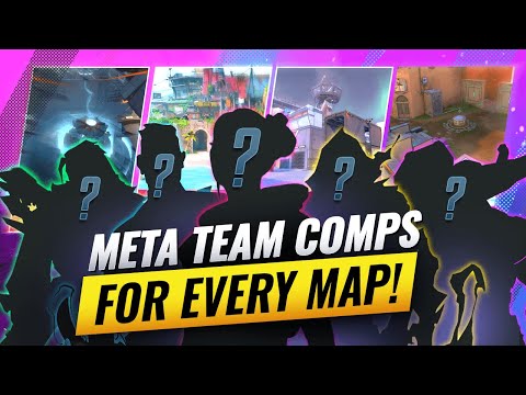 BEST META PRO Comps For EVERY MAP! - Valorant Agent Meta 2022