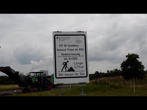 Spremberg: Sanierungsarbeiten der B97 gehen weiter - LAUSITZWELLE - LAUSITZWELLE