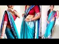 How To Wear Perfect Saree Pants Ultra Low Waist Saree Draping Saree Wear Saree Draping Saree