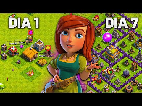 Como Começar Muito Bem no Clash Of Clans em 2025 MODO AVANÇADO