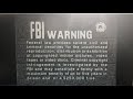 Video Treasures Tracking Advise And FBI Warning With Anchor Bay Logo