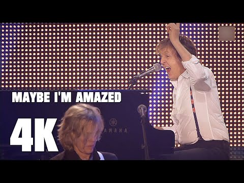 Paul McCartney - Maybe I'm Amazed  (Live from the Tokyo Dome, Japan) (4K)